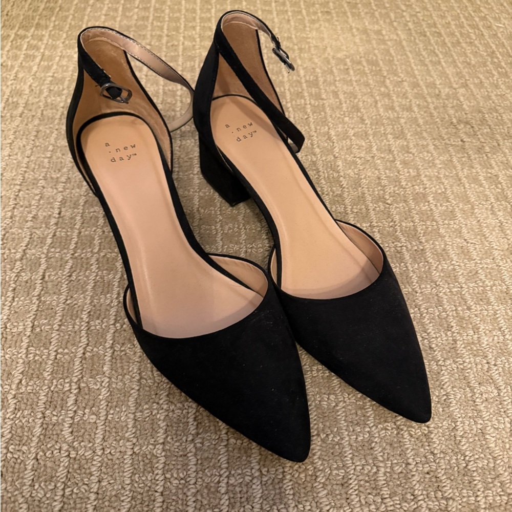 A New Day Women's Black Heels